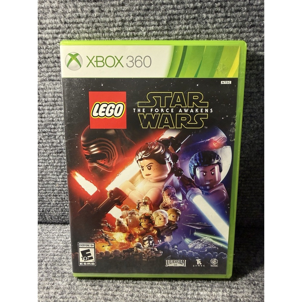 LEGO Star Wars The Force Awakens Microsoft Xbox 360 2016 Complete Case Manual